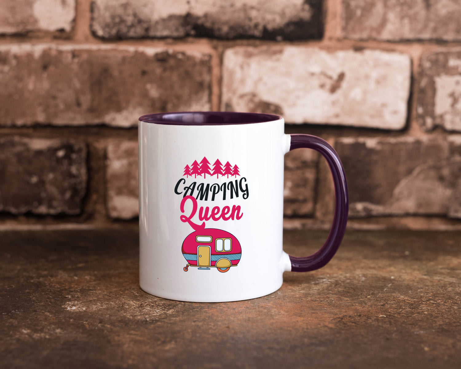 Camping Queen | Natur Lagerfeuer Geschenk Humor Geschenkidee lustiger Spruch