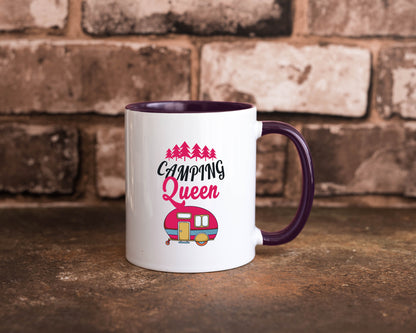 Camping Queen | Natur Lagerfeuer Geschenk Humor Geschenkidee lustiger Spruch