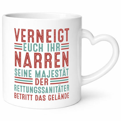 Verneigt euch: Rettungssanitäter | Sanitäter Geschenk Humor Geschenkidee