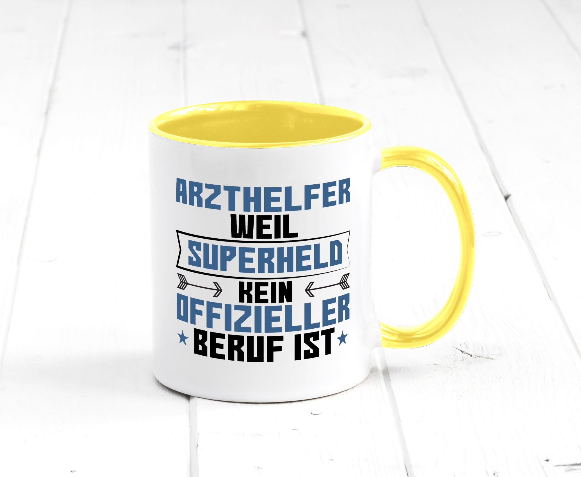 Superheld Arzthelfer | Fachangestellter Medizin Geschenk Humor Geschenkidee