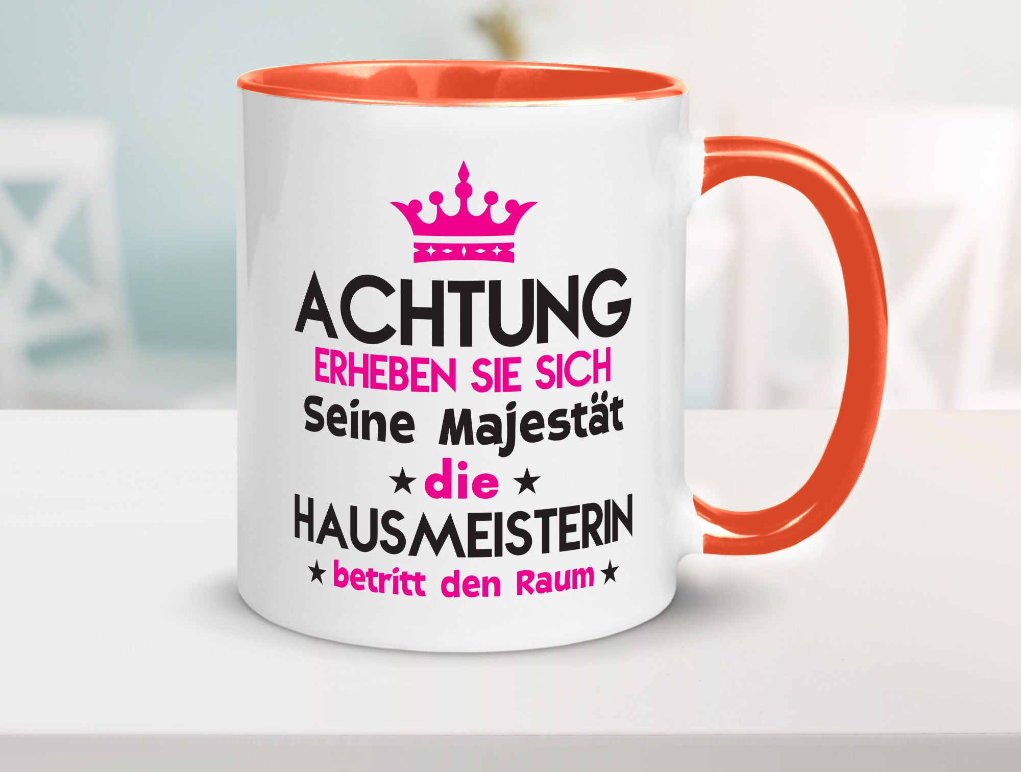 Seine Majestät Hausmeisterin | Hauswart Humor Geschenkidee Tasse
