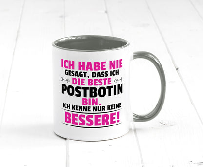 Die Beste Postbotin | Beruf Post Briefträger Geschenk Arbeit Kollegen Büro