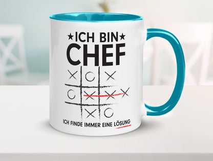 Lösung finden: Chef | Führungskraft Vorgesetzter v2 lustiger Spruch Geschenk