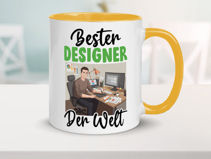 Bester Designer Beruf | Mode v2 lustiger Spruch Geschenk Arbeit Kollegen Büro