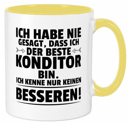 Der Beste Konditor | Konditorei Geschenkidee Humor Tasse