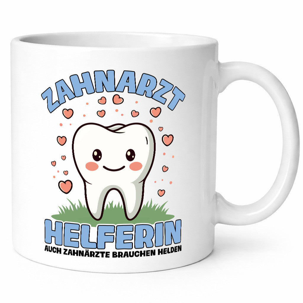 Zahnarzthelferin | Helding Zahnarztpraxis Humor Geschenkidee Tasse