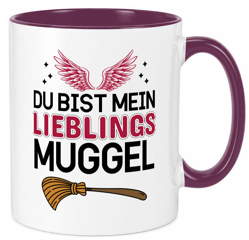 Lieblings Muggel Geschenk Humor Geschenkidee lustiger Spruch Tasse