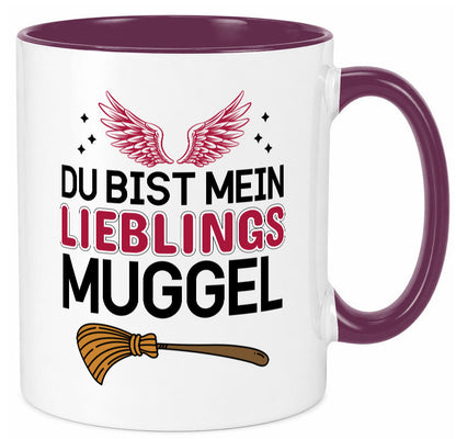 Lieblings Muggel Geschenk Humor Geschenkidee lustiger Spruch Tasse