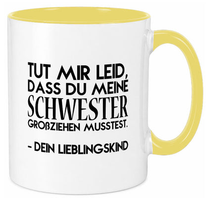 Lieblingskind | Eltern Schwester Kinder lustig Geschenk Humor Geschenkidee