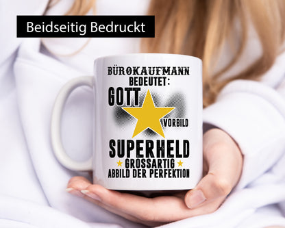 Bedeutung von Bürokaufmann | Kaufmann Humor Arbeit Kollegen Büro Geschenkidee