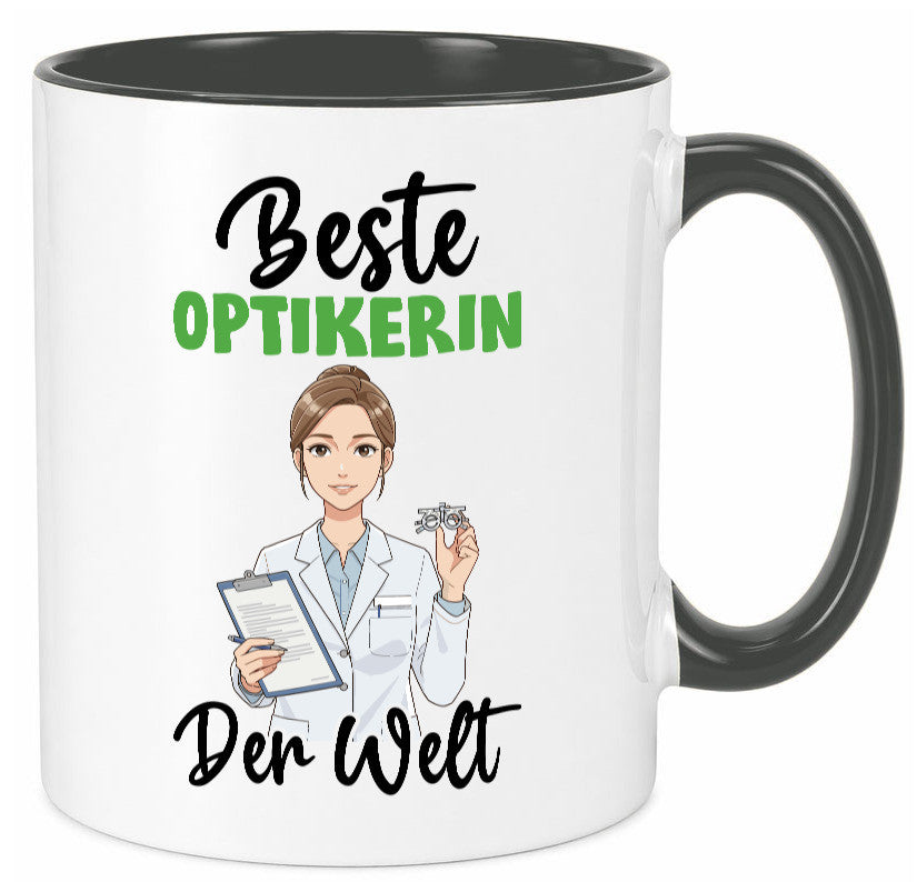 Beste Optikerin | Augenoptik v2 Geschenk Humor Geschenkidee lustiger Spruch