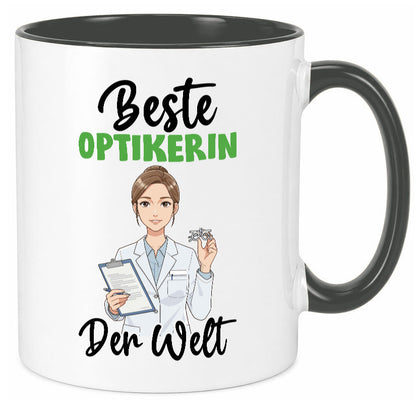 Beste Optikerin | Augenoptik v2 Geschenk Humor Geschenkidee lustiger Spruch