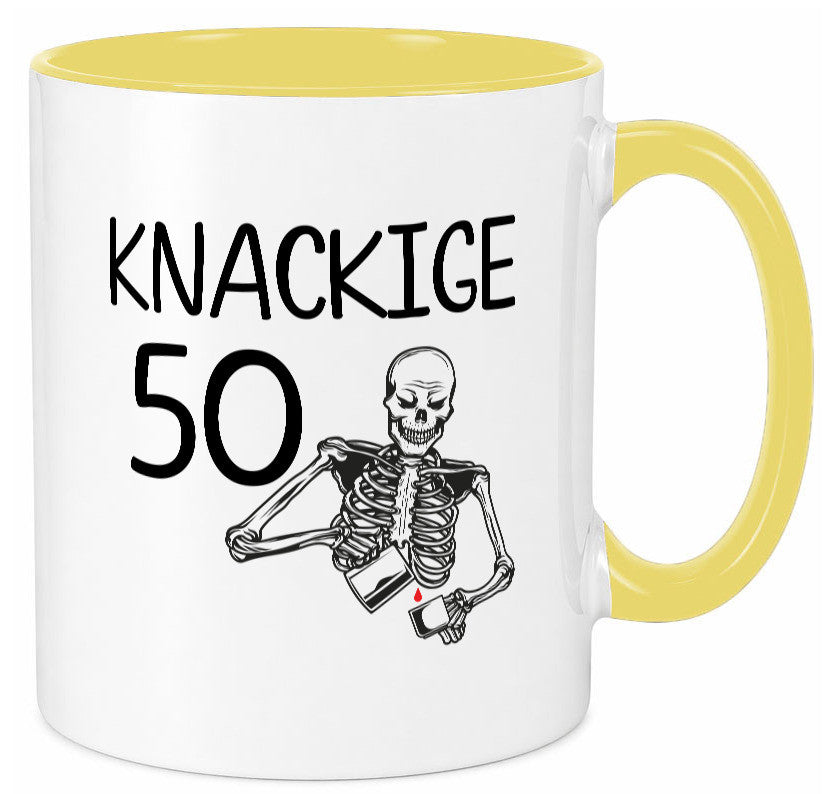 50. Geburtstag | Alt Knackig und Geschenk Geschenkidee lustiger Spruch Tasse