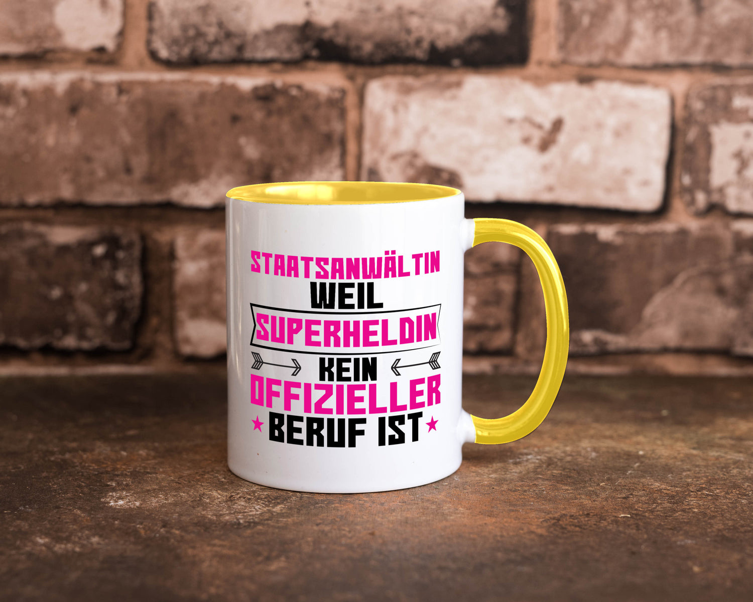 Superheldin Staatsanwältin | Anwältin Humor Geschenkidee Tasse