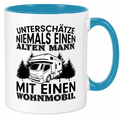 Alter Mann mit Wohnmobil | Männer Tasse Camping Geschenk Humor Geschenkidee