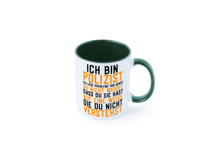 Ich bin Polizist | Polizei Beruf Job lustiger Spruch Geschenk Arbeit Kollegen