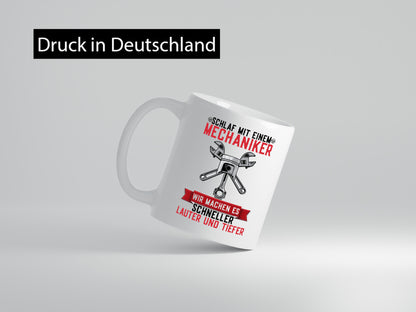 Schlaf mit einem Mechaniker | Lauter schneller und Tiefer lustiger Spruch
