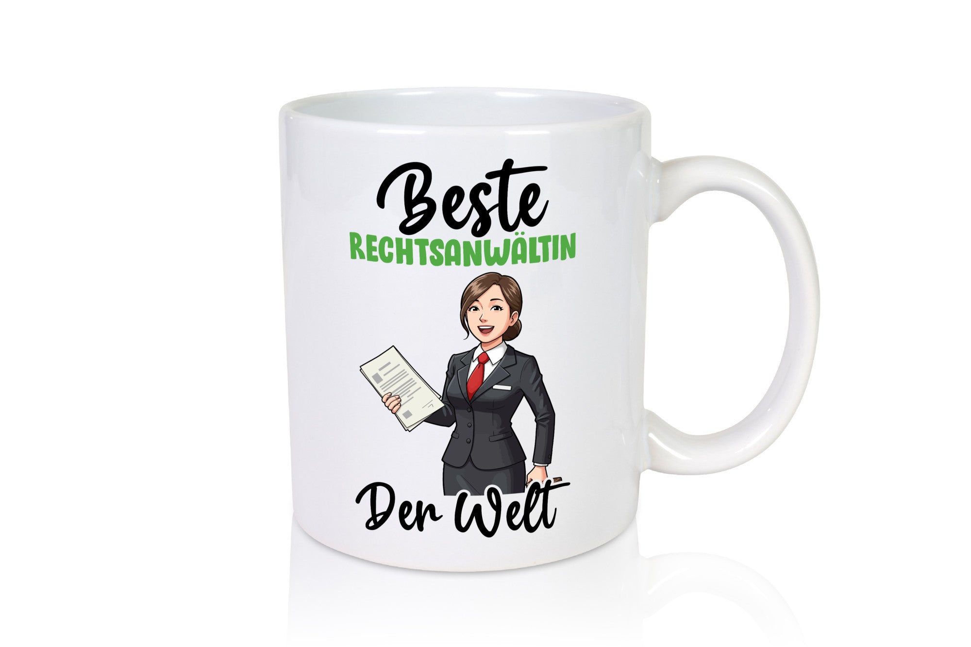 Beste Rechtsanwältin | Jurstin Anwältin Humor Geschenkidee Tasse