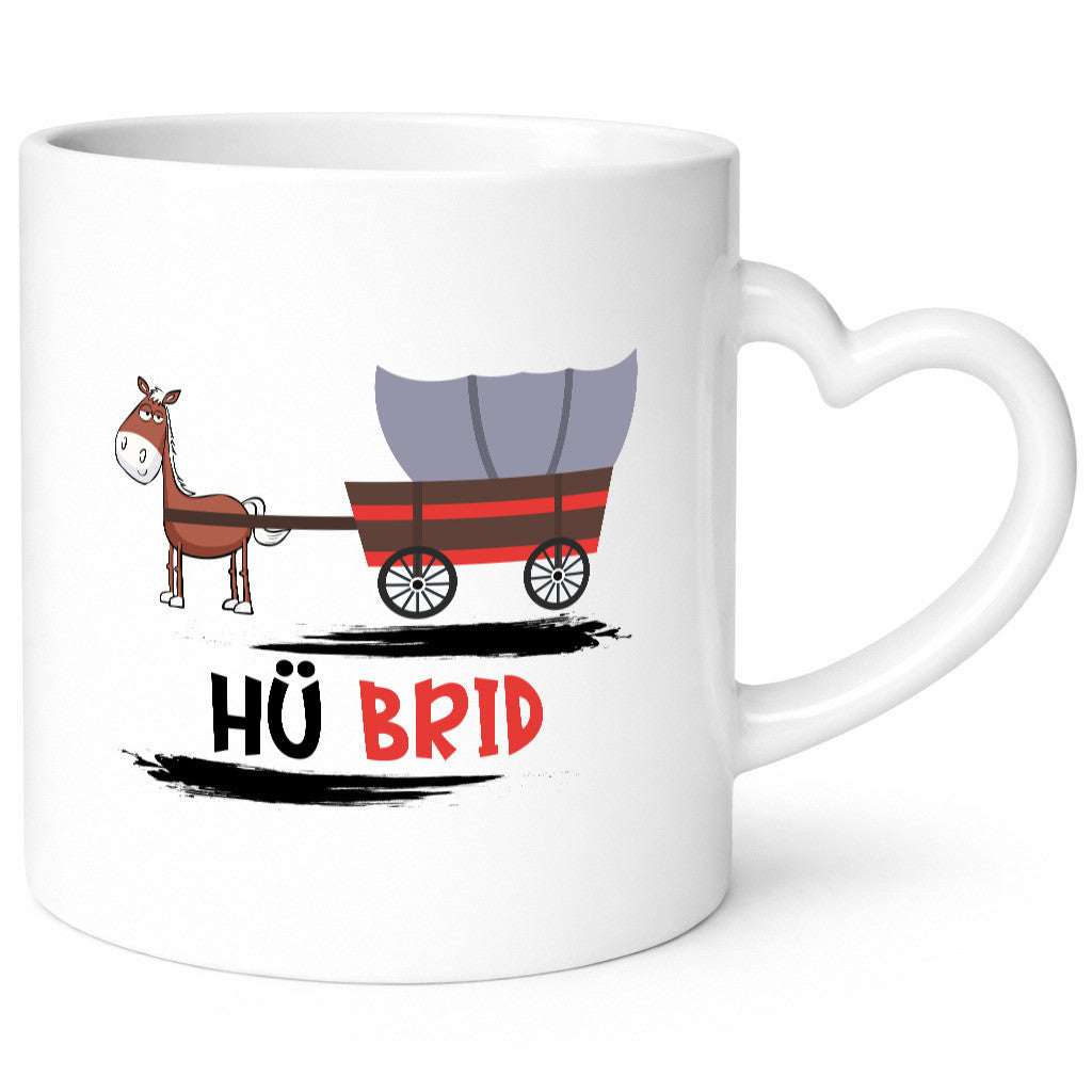 Hü Brid | Auto Autoliebhaber Pferdewagen lustiger Spruch Geschenk Humor