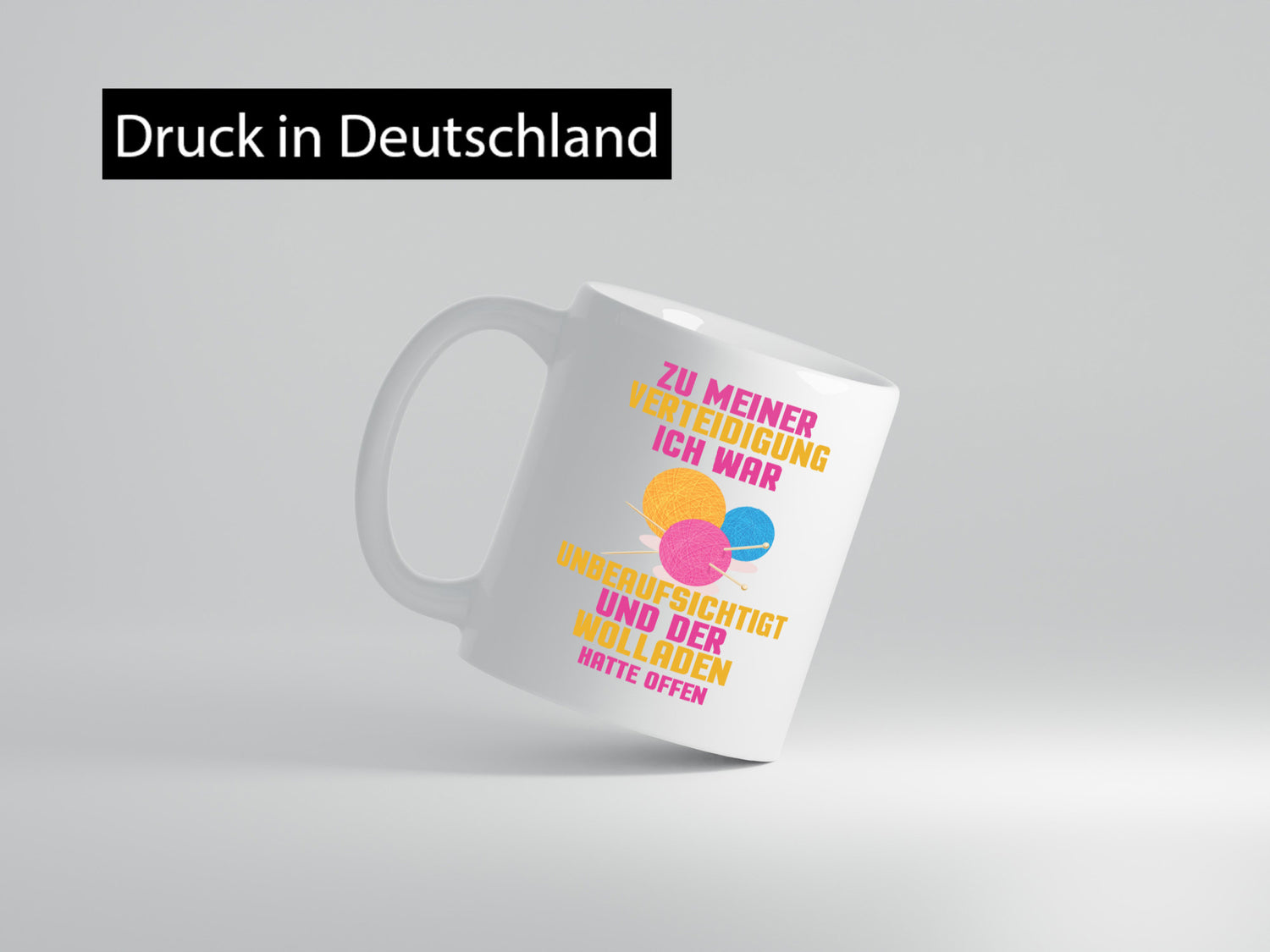 Wolladen hatte Offen | Wolle Häkeln Geschenk Humor Geschenkidee lustiger Spruch