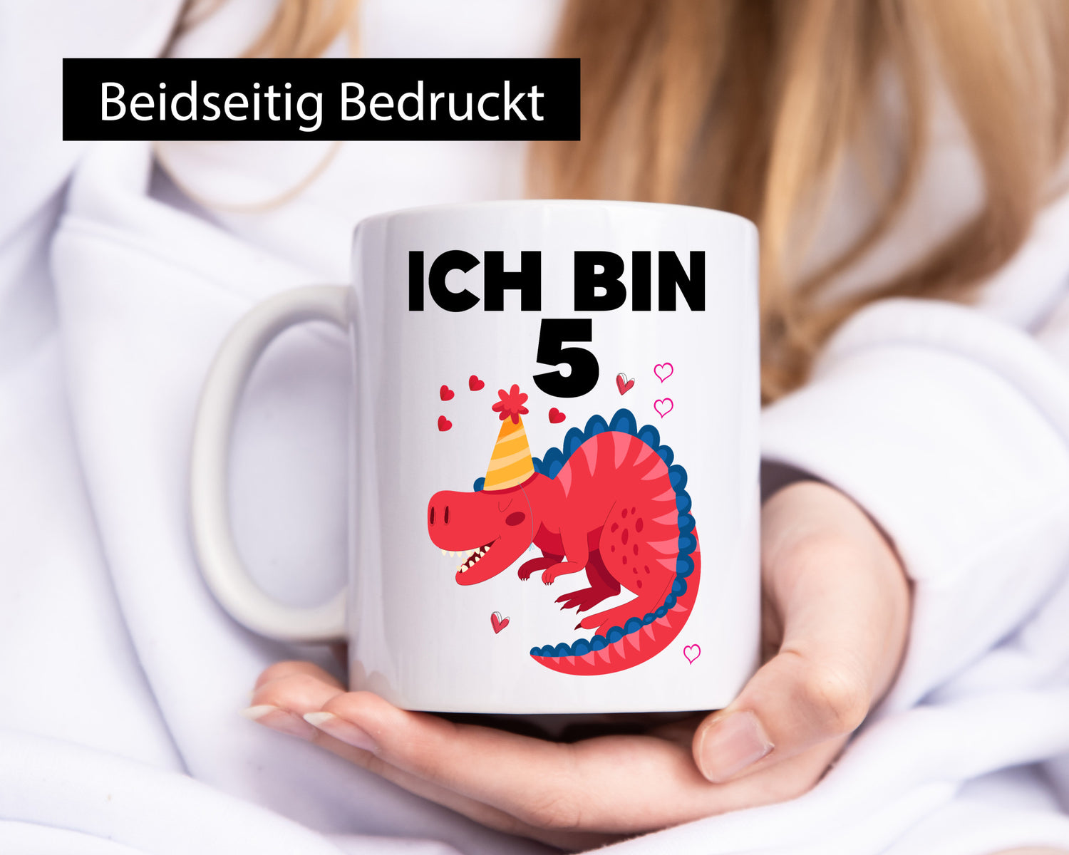 5. Geburtstag | Dino Dinosaurier 5 Jahre lustiger Spruch Geschenk Geschenkidee