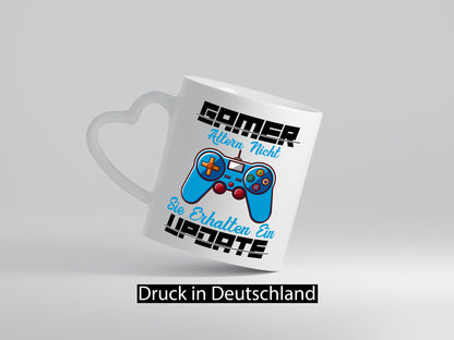 Games altern nicht | Geburtstag Zocker Gaming lustig Geschenkidee Geschenk Tasse