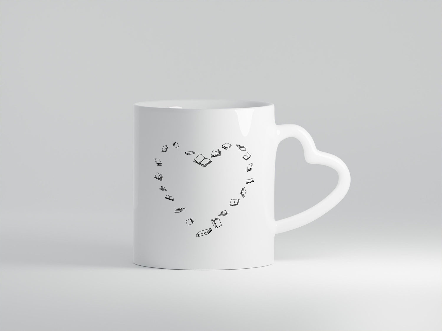 Bücher Motiv | Bücherwurm Tasse Bücherei lesen Geschenk Humor Geschenkidee
