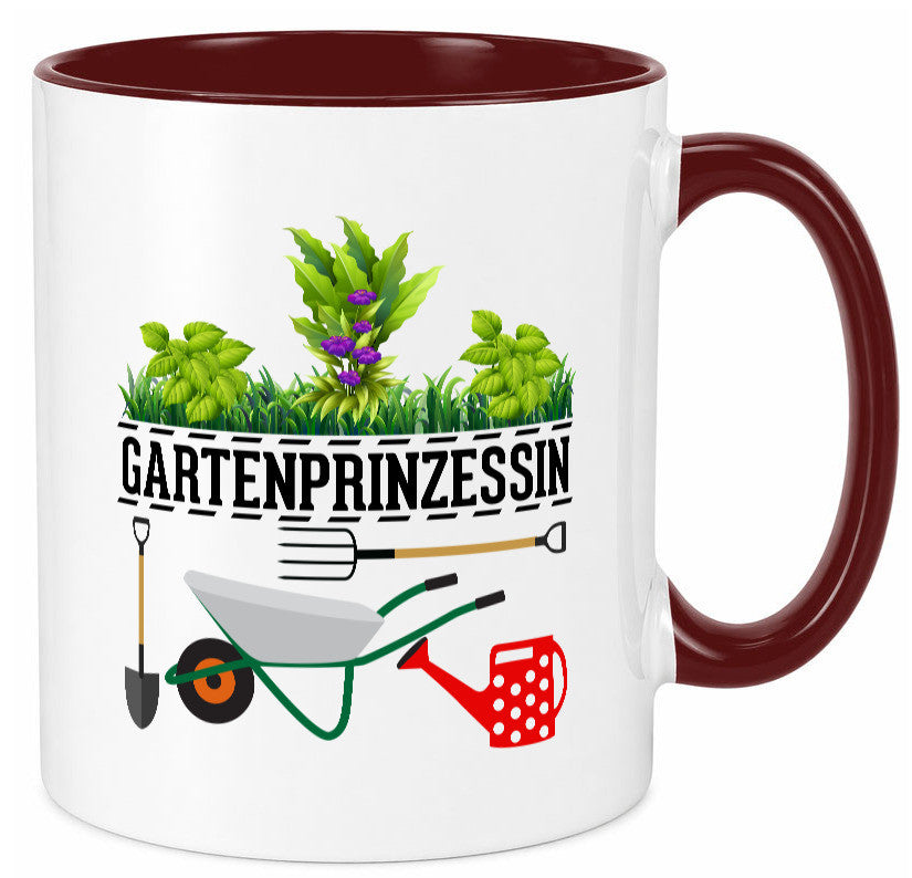 Gartenprinzessin | Gärtnerin Gartenliebhaber Geschenk Humor Geschenkidee