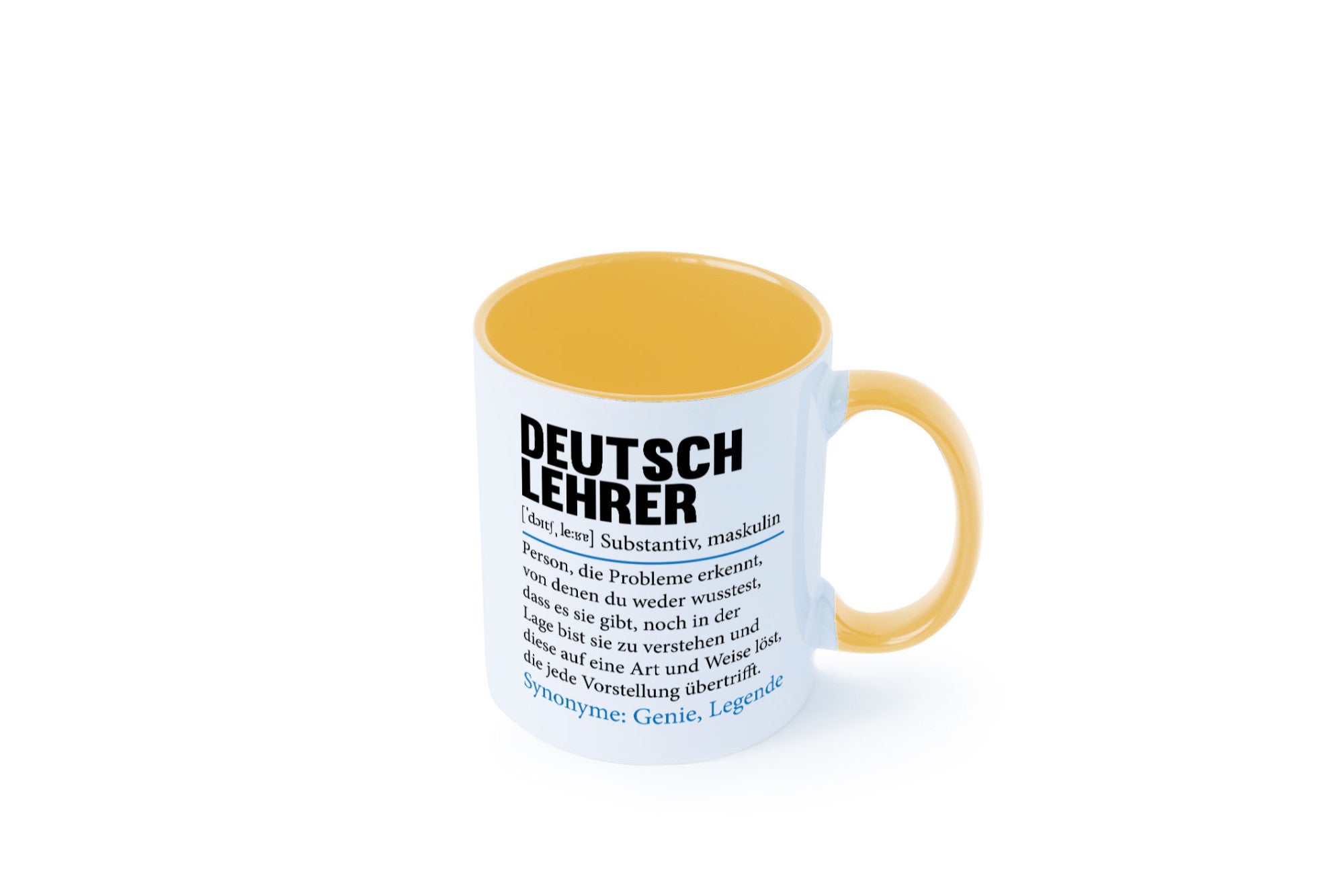 Deutschlehrer Spruch | Lehrer Schule Humor lustig Geschenkidee Geschenk Tasse