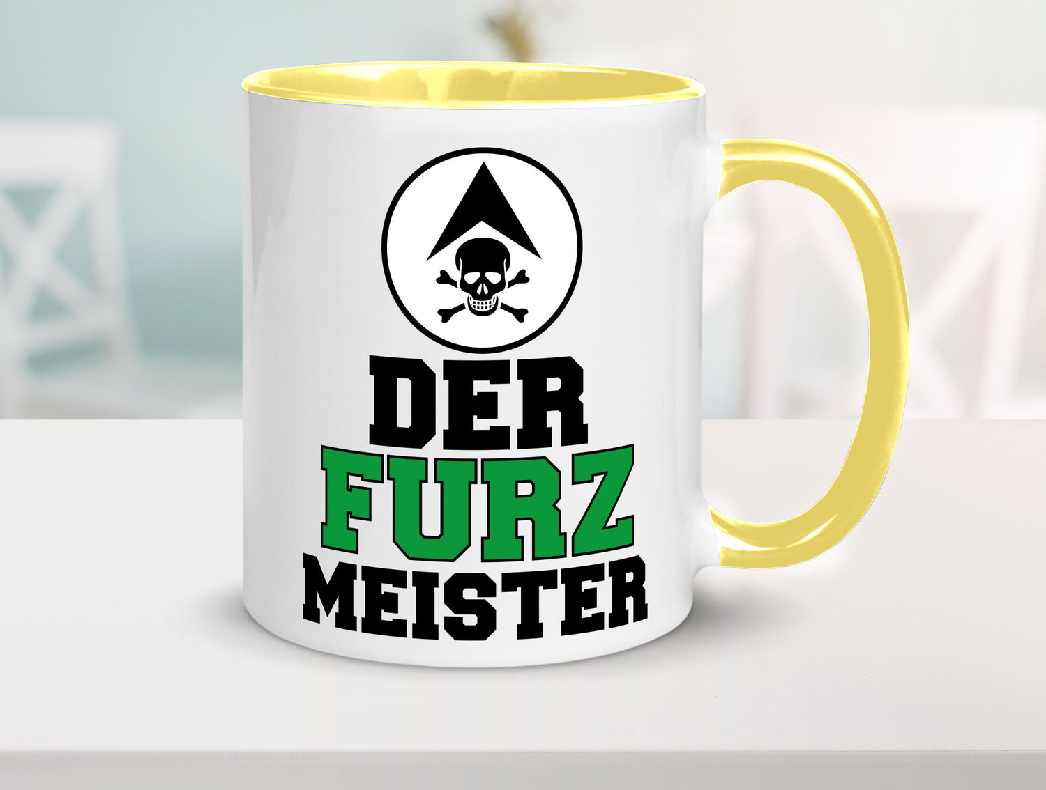 Der Furz Meister | Männer Tasse derber Humor Furzen lustiger Spruch Geschenk