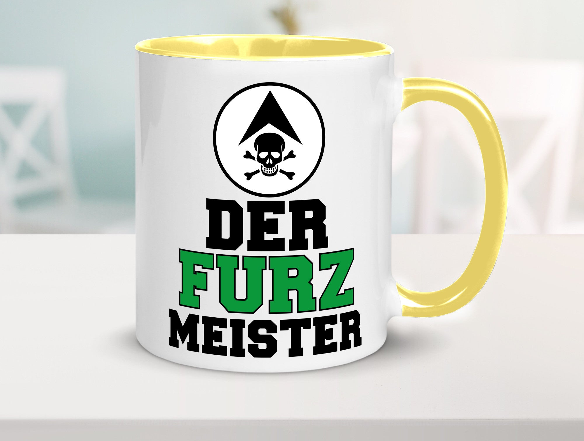 Der Furz Meister | Männer Tasse derber Humor Furzen lustiger Spruch Geschenk