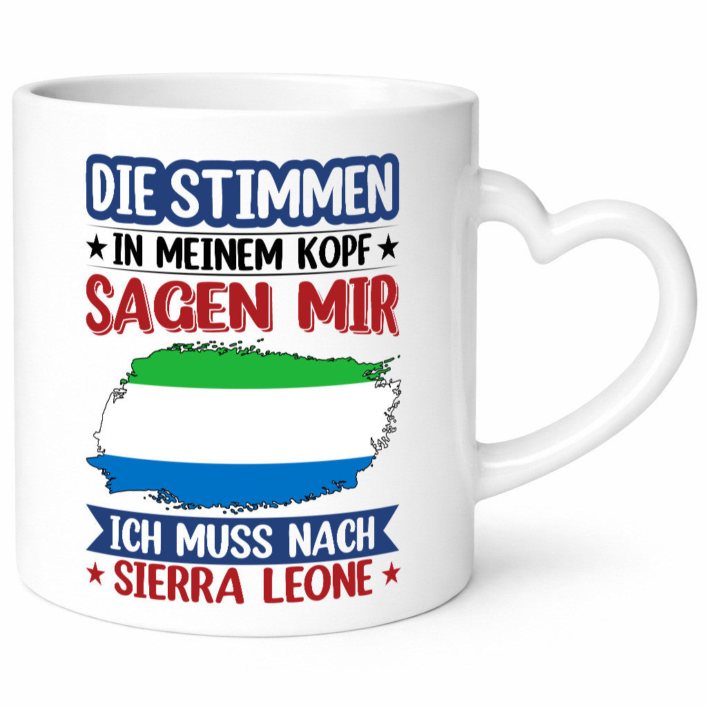 Sierra Leone | Urlaub Stimmen in meinem Kopf Traumland v2 lustig Humor