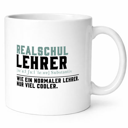 Realschullehrer | Lehrer Unterricht Lieblingslehrer lustig Humor Geschenkidee