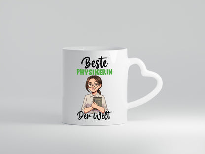 Beste Physikerin | Physik v2 Geschenkidee Humor Tasse