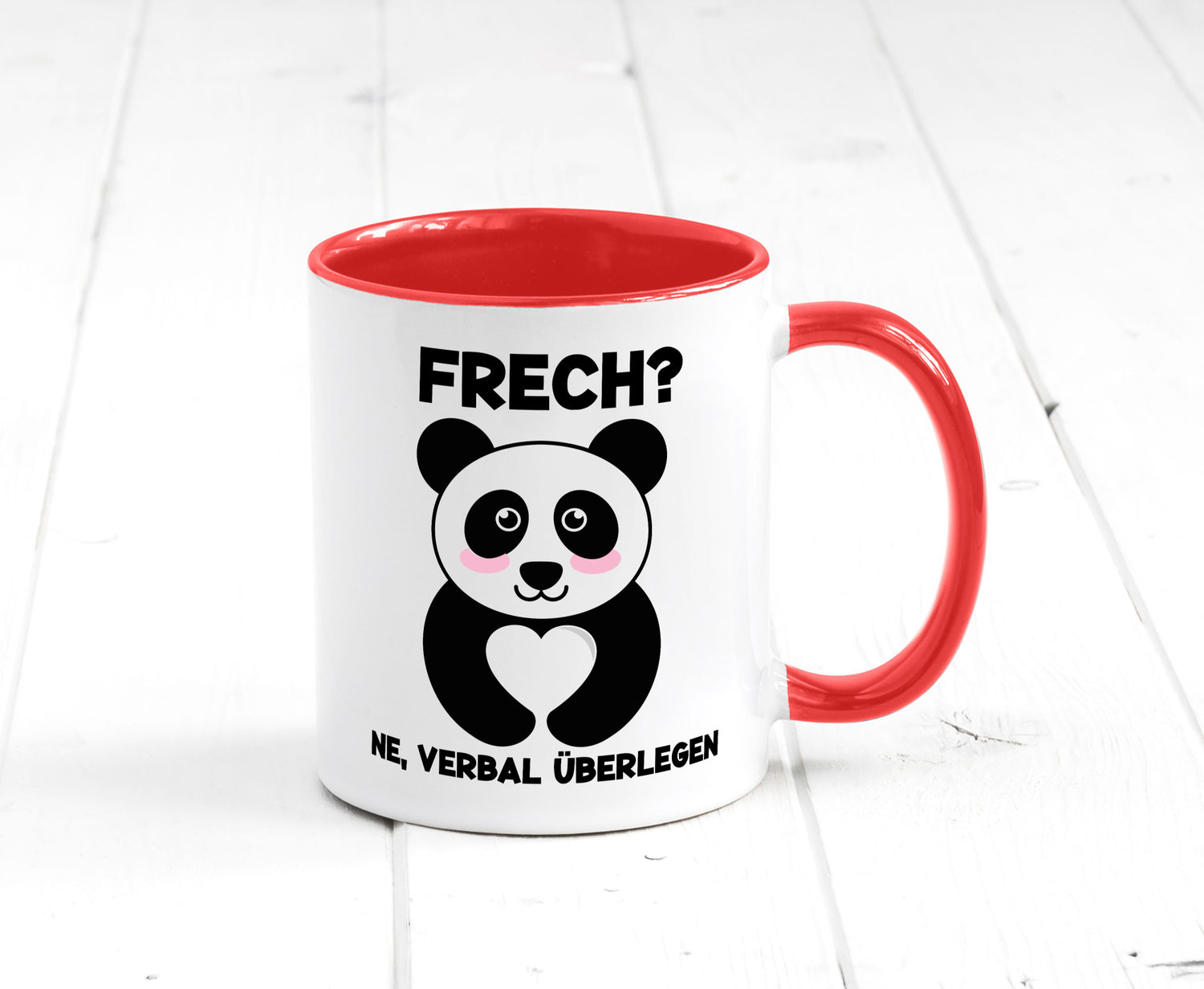 Frech | Verbal überlegen süßer Pandabär kecker Spruch lustiger Geschenk Humor