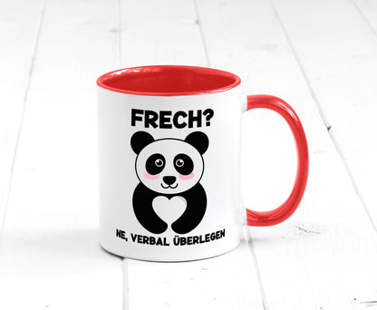 Frech | Verbal überlegen süßer Pandabär kecker Spruch lustiger Geschenk Humor