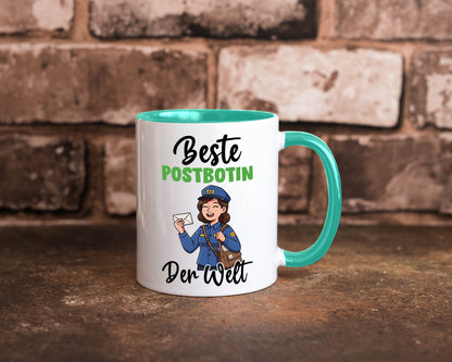 Beste Postbotin | Beruf Post Briefträger v2 lustig Arbeit Kollegen Büro