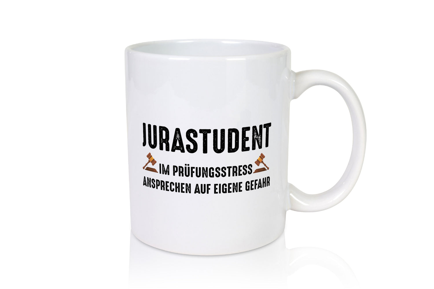 Jura student | Ansprechen auf eigener gefahr Prüfung Humor Geschenkidee Tasse