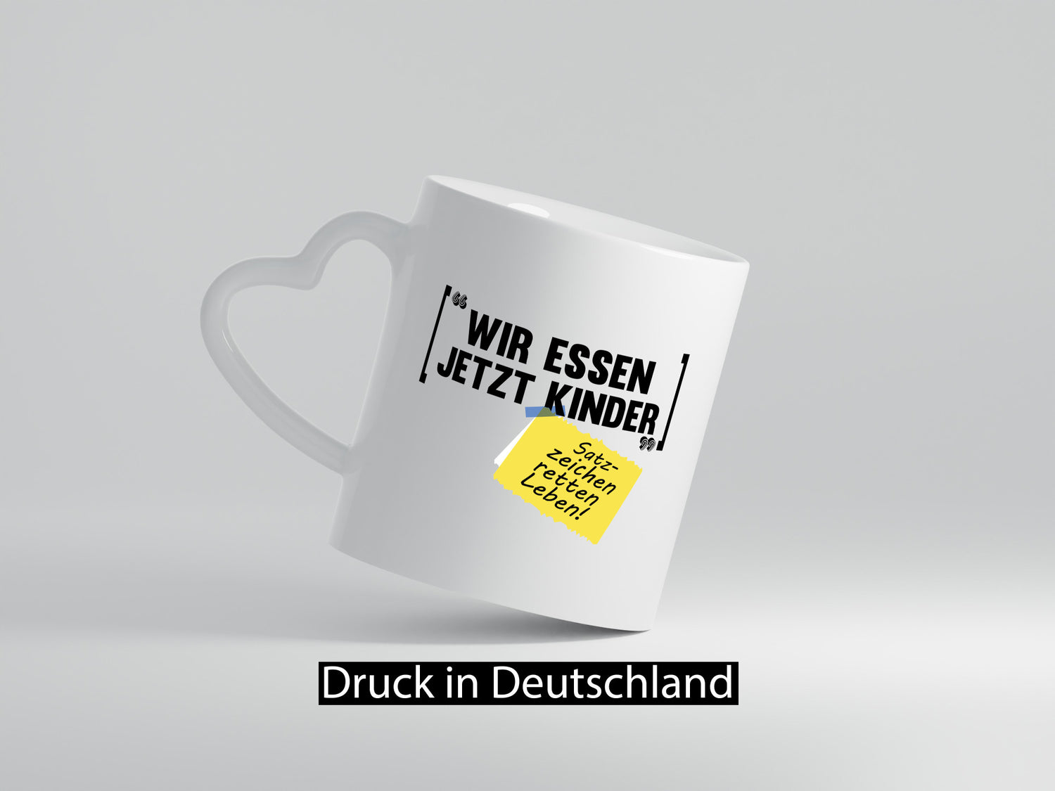 Wir essen jetzt, Kinder | Grammatik Satzzeichen Sprache lustig Humor