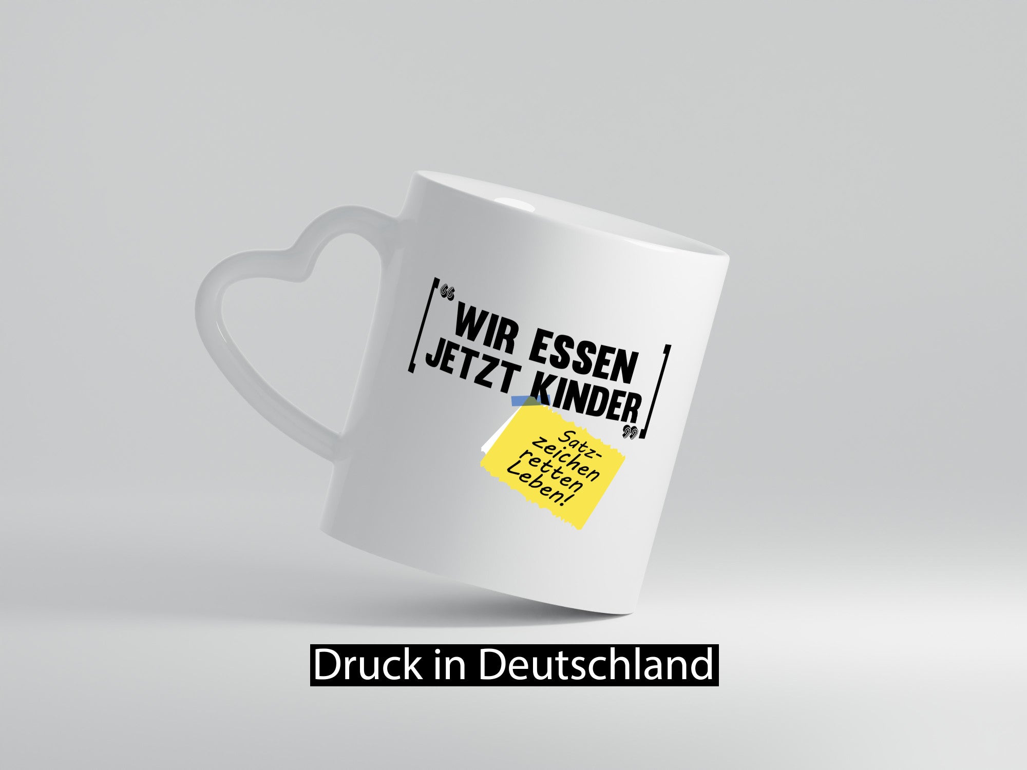 Wir essen jetzt, Kinder | Grammatik Satzzeichen Sprache lustig Humor