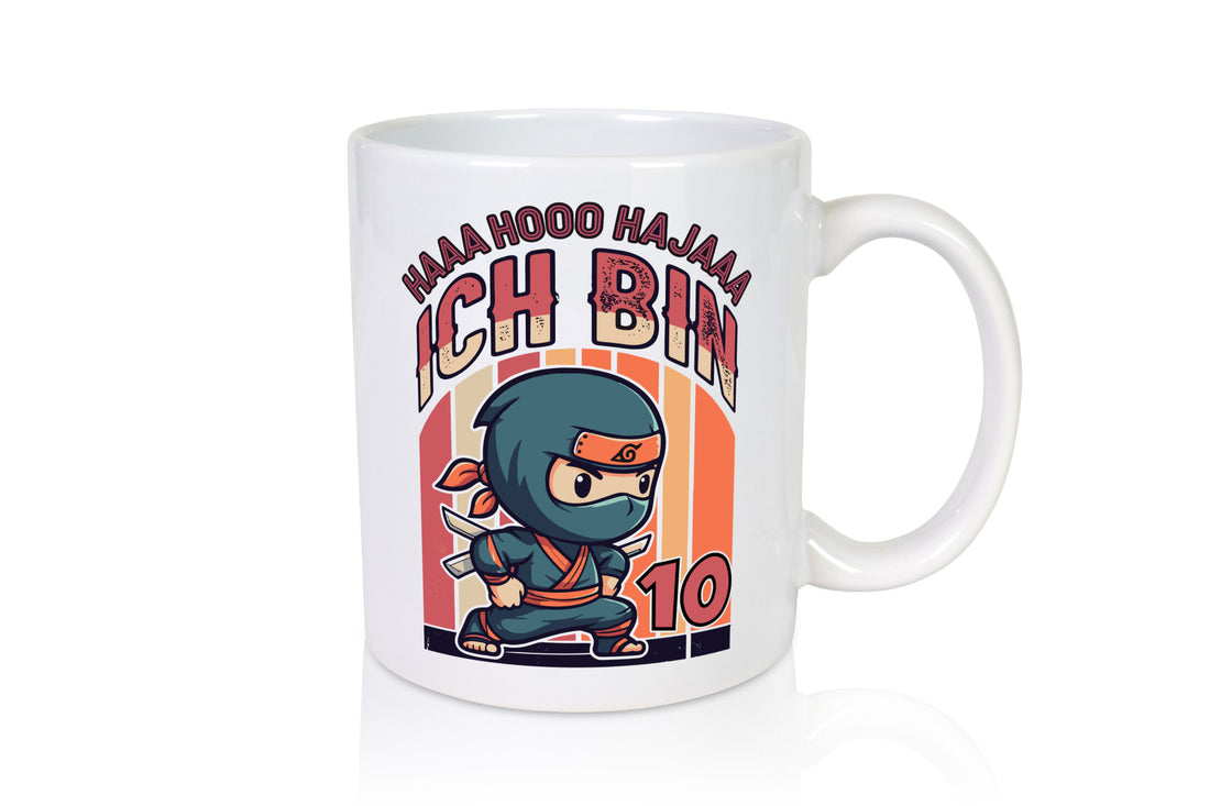 10. Geburtstag | Ninja Junge 10 Jahre lustiger Spruch Geschenk Geschenkidee