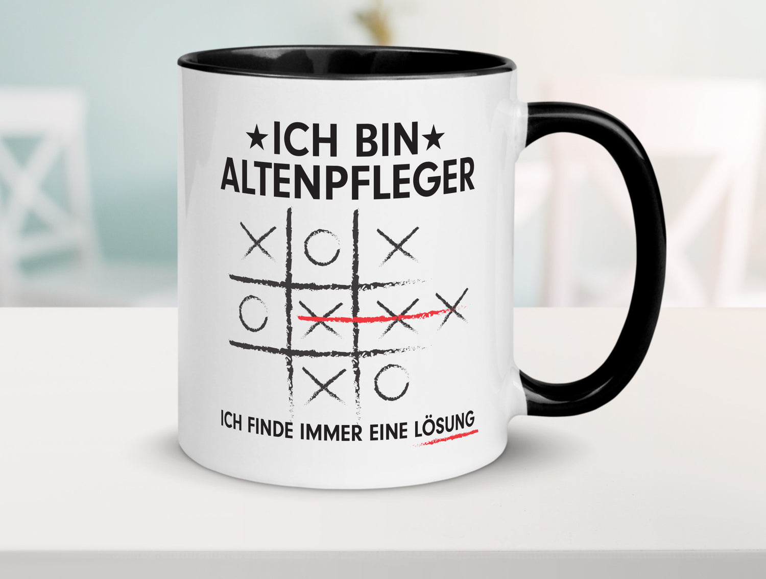 Lösung finden: Altenpfleger | Pflegepersonal v2 lustiger Spruch Geschenk Humor