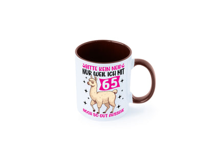 65. Geburtstag | 65 Jahre Lama gut aussehen Geschenkidee Humor Tasse
