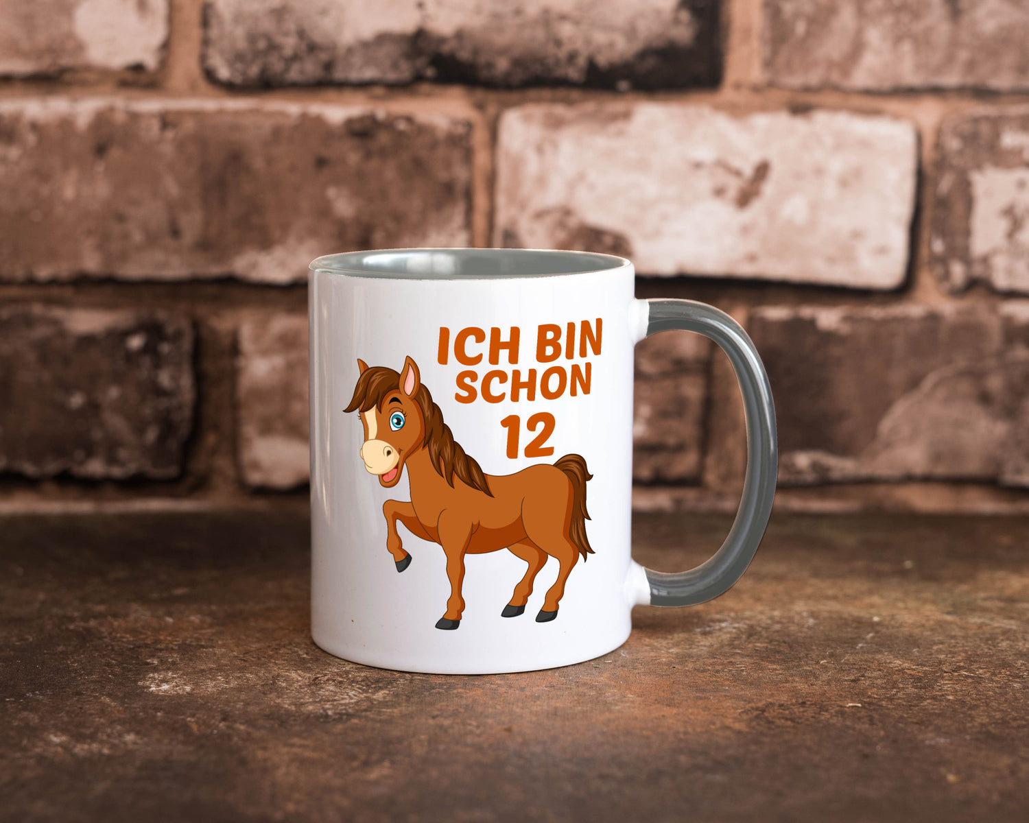 12. Geburtstag | Ich bin schon 12 Pferde Pony Geschenkidee Humor Tasse