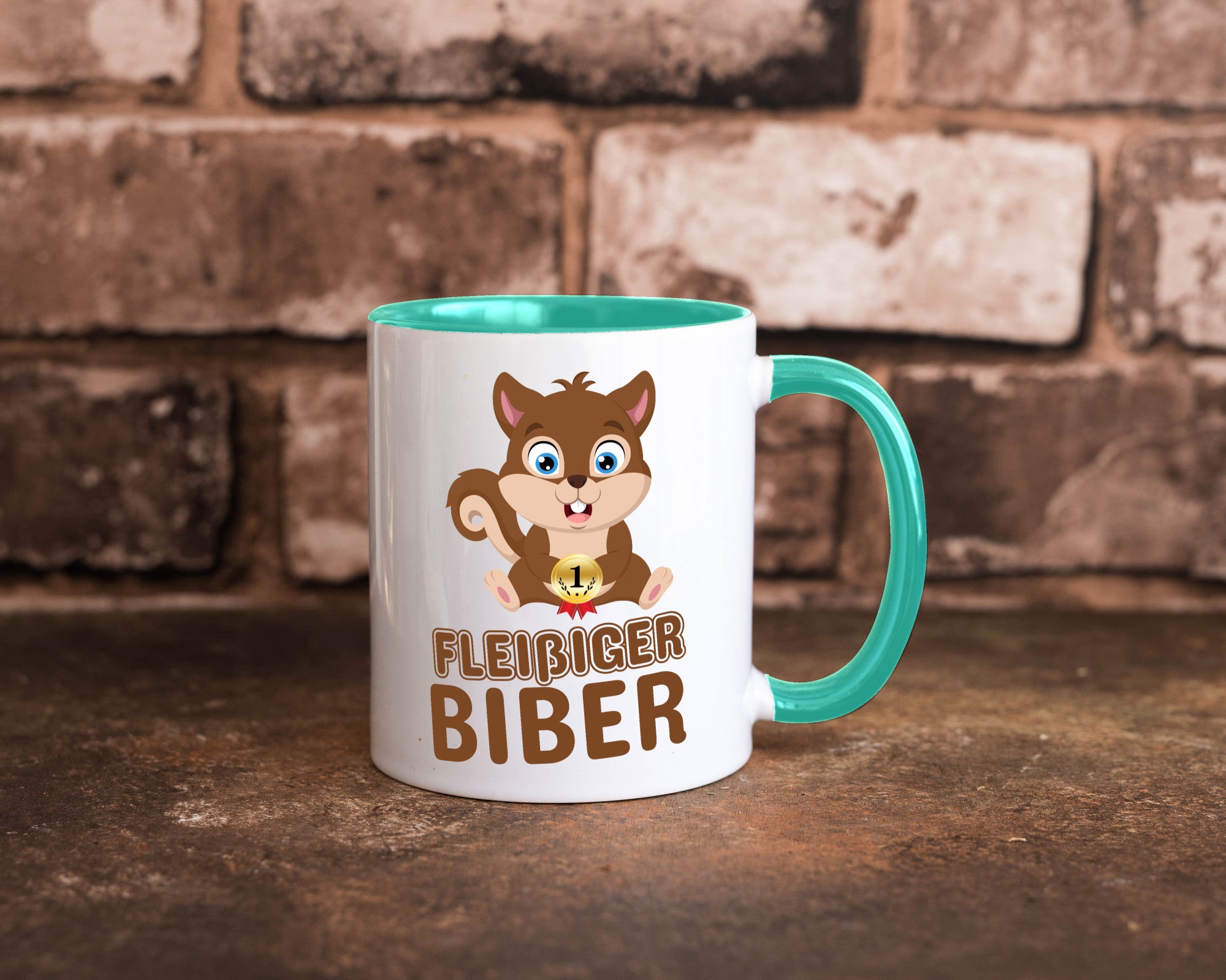 Fleißiger Biber | Motiv Tasse Kinder Geburtstag lustig Geschenkidee Geschenk