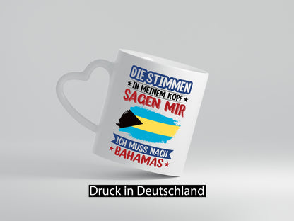 Bahamas | Urlaub Stimmen in meinem Kopf Traumland Geschenk Humor Geschenkidee