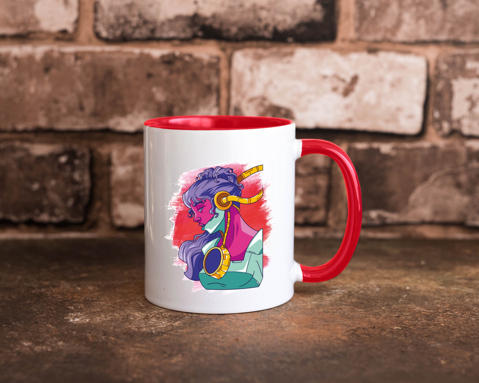 Zeichnung | Kunst Tasse Frauen Motiv cooles Design Humor Geschenkidee