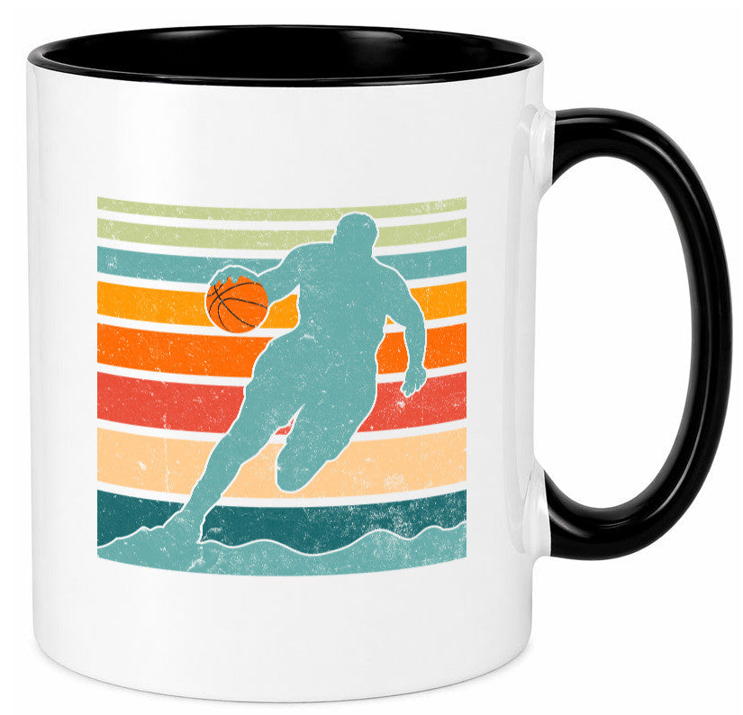 Baskeball | Baskeballspieler Baskeballfan v2 Geschenkidee Humor Tasse