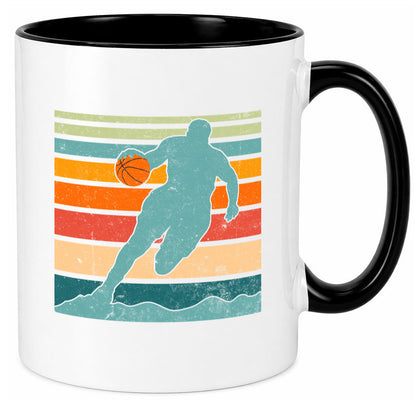 Baskeball | Baskeballspieler Baskeballfan v2 Geschenkidee Humor Tasse