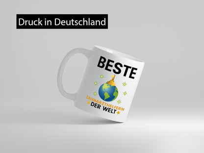 Welt Beste Zahnarzthelferin | Zahnmedizin Geschenk Humor Geschenkidee lustiger